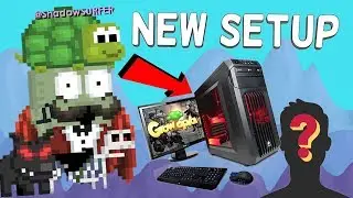 MY NEW SETUP + FACECAM?? | Growtopia (@ShadowSurfer)