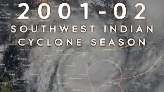 2001-02 Southwest Indian Ocean Cyclone Season Animation