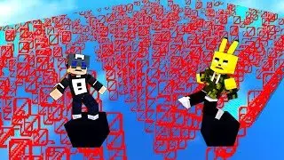 MEGA BARRIERE LABYRINTH - MINECRAFT LABY RUN vs Pat