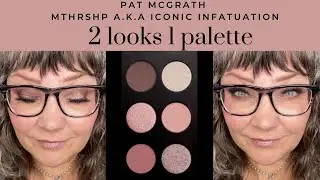 2 looks using 1 palette with Pat McGrath Labs MTHRSHP a.k.a. Iconic Infatuation from Love Collection