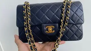 CHANEL SMALL CLASSIC FLAP /Whats in my bag and how i store it.