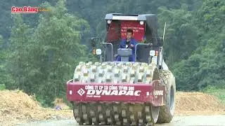 Tăng tốc trên công trường cao tốc Đồng Đăng - Trà Lĩnh
