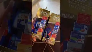 Unboxing Lindt Chocolates ✨#shorts #unboxing #aesthetic