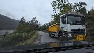 Frank and Sarah go to Scotland - Sarah’s favorite road - A890
