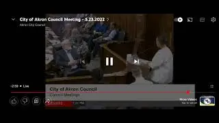 Akron Ohio City Council. Ms Austin speaks on slumlord stole $10k in ARPA rent asst + family evicted