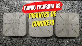 Pisantes de jardim prontos!