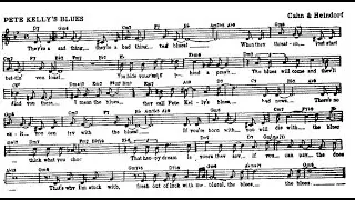 BACKING TRACK - PETE KELLY'S BLUES (Sammy Cahn, Roy Heindorf) G minor 90 BPM SWING