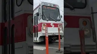Septa trolley 9000 pass by#septa#trolley#9000
