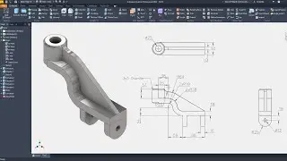 Inventor Intermediate Tutorial #9 | 3D Model Intermediate