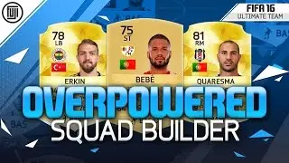 OVERPOWERED SQUAD BUILDER!! - FIFA 16 Ultimate Team
