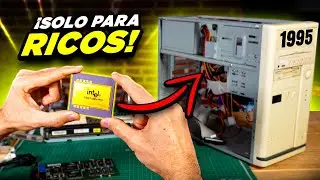 VIAJÉ en el tiempo a 1995 y monté el pc más BESTIAL con la gráfica más REVOLUCIONARIA