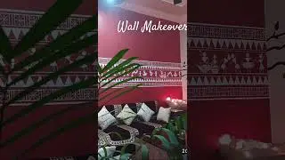 Wall Makeover &hellip; #DIY #warli #art  #artist #wallart #warliartwork