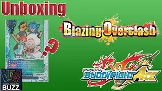 Blazing Overclash Buddyfight Booster Box Opening