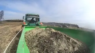 Wysiew Wapna z John Deere || JD 6120 & Unia Brzeg || Lubelskie 2017