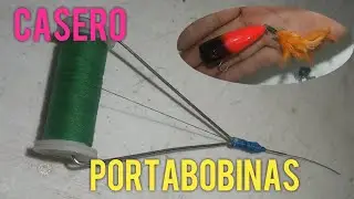 Portabobinas casero!!!