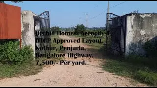 Kothur | Penjarla| Orchid Homes | Aerocity-1 | DTCP Approved Layout | Re-Sale Plot