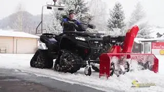 TGB Blade 1000 mit Schneefr&auml;se und Raupe