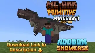 Mc ark primitive Dino addon 3.0 version showcase 