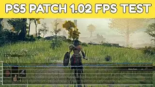 Elden Ring | PS5 Frame Rate Test Day One Patch [1.02] Prioritize Frame Rate