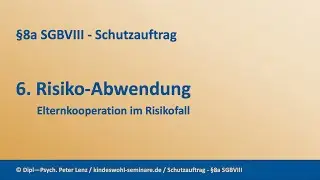 §8a SGBVIII - 6. Risiko-Abwendung