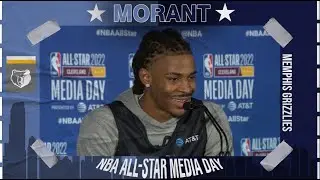 Ja Morant opens up about being a first time NBA All-Star ⭐️ | 2022 NBA All-Star Media Day