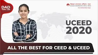 All the best for #UCEED 2020 ||  #UCEED2020 #UCEEDEXAM