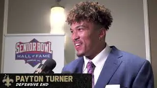 Пэйтон Тернер рассказывает о раздевалке &laquo;Сэйнтс&raquo; в Зале славы Senior Bowl