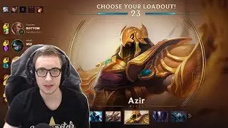 594. Bjergsen - Azir vs Kassadin - Mid - December 3rd, 2017 - Patch 7.23 PreSeason 8