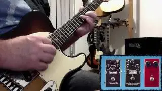 Line 6 Helix with External Pedals: MXR Dyna Comp Carbon Copy M300 Delay