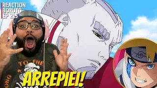 ISSHIKI INVADE KONOHA | COME&Ccedil;A A BATALHA FINAL! Reaction/Coment&aacute;rios | Boruto EP 215