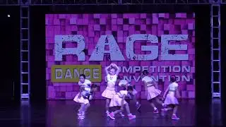 RAGE Dance Competition Judges LEFT SPEECHLESS by Melody Minis Hip Hop Group