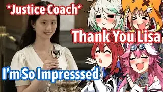 Justice Coach Lisa Didn't Expected That Justice Gameplay Gonna Be This Good【Hololive EN】