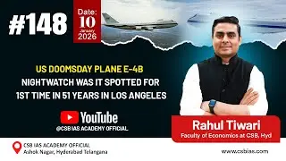 #148 US Doomsday Plane E-4B Nightwatch was it spotted for 1st time in 51 years in Los Angeles #upsc