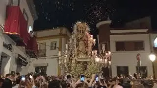 Procesión de la Virgen de Consolación de Carrión de los Céspedes. Septiembre, 2024.