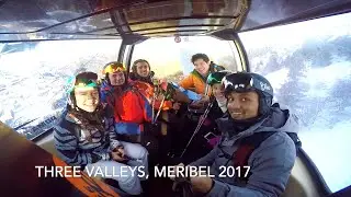 2017 Snowboarding Three Valleys Meribel