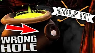 Golf It! - Wrong Hole! (Multiplayer Minigolf with Friends - Golf It Gameplay)