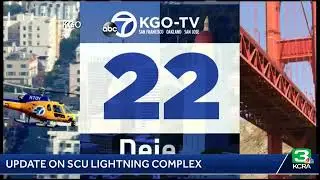WILDFIRE UPDATE: Cal Fire provides an update fires in Central Valley, Bay Area
