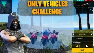 ONLY VEHICLES CHALLENGE 😯 1M DIAMONDS TOURNAMENT_GARENA FREE FIRE