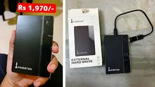 KINGSTER 500GB Ultra Slim External Hard Drive
