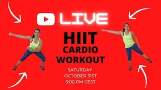 30 Minute Low Impact HIIT Cardio Workout - Live Workout with Marischa
