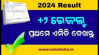 How to See +2 Result 2024 Odisha | 12th Result 2024 Odia