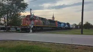 Chasing CN 8952 heritage unit from Durand-Gaines