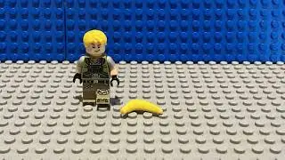 Peely clips Jonesey for eating a banana