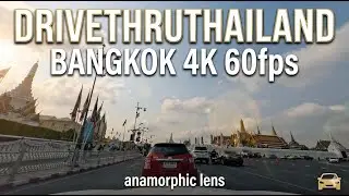 Driving in Bangkok 2026: Old Town, Chinatown & Expressway | 4K 60fps ASMR Cinematic Drive