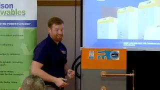 SAHP presenting our Solar Assisted Heat Pumps on behalf of one of our sales partners