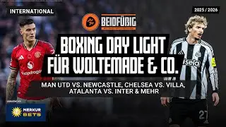 Fußball Tipps International ⚽ 24.12. - 28.12. 🌎 Prognose Boxing Day Premier League, Afrika Cup uvm 🚀