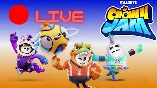 NEW FALL GUYS CROWN JAM RANKED | Fortnite | FACE REVEAL AT 300 SUBS | LIVE