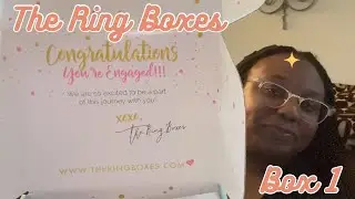 The Ring Boxes engagement subscription box | box 1 of 12