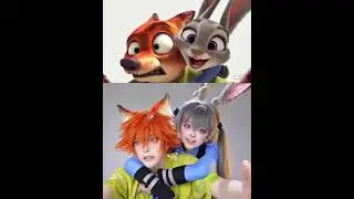 【SeeU】Judy Hopps taking photos with Nick Wilde | Couple Cosplay 小柔SeeU & 小小白