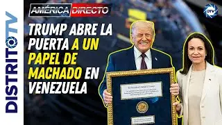 &Uacute;LTIMA HORA VENEZUELA🔴 TRUMP ABRE LA PUERTA A UN PAPEL DE MACHADO EN VENEZUELA